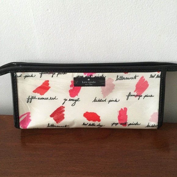 kate spade Handbags - NWOT Kate Spade Lipstick Smudge Makeup Bag